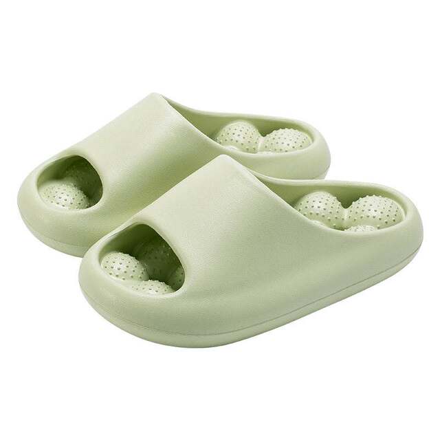 Bathroom Slippers for Women, Indoor Home Foot Massage, Non-Slip, Odor-Resistant, Water-Draining Eva Couple Slippers for Men