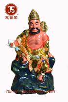 Jigong Living Buddha 09 extremely colorful Goujin camphor wood carving Buddha statue statue Buddha equipment customized 60cm