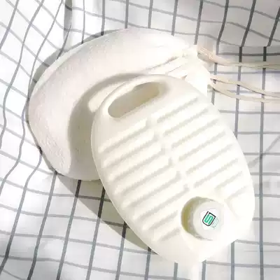 Hot water bottle Tang Pozi Plastic flushing hot water kettle Water injection Heating water bag Hand warmer Sleeping foot warmer