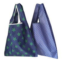 Foldable shopping bag bag large capacity supermarket tote bag Shopping bag storage bag A63B