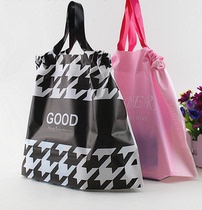 Thickened plastic bag Clothing store bag Gift bag Packing bag Tote bag Shopping bag A4