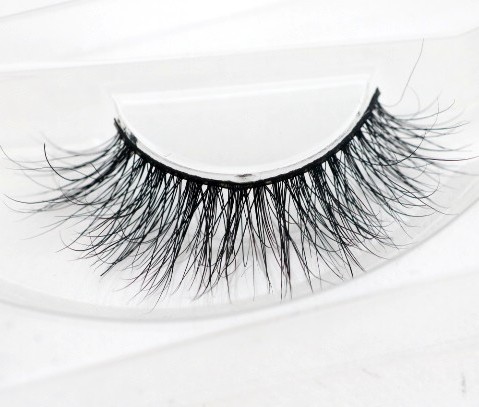 3D Water Mink Gross False Eyelash Eyetail Stretch Hard Stem Natural Thick and Dense Messy Cross European Makeup Daily Bare Makeup Emulation