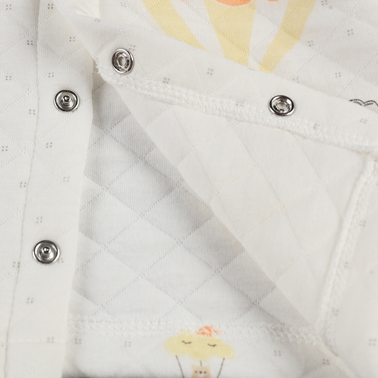 Mùa thu và mùa đông trẻ em áo len nhiệt bộ đồ lót nam và nữ bé cotton không xương dày quần áo mùa thu bé chần thời trang trẻ em cao cấp