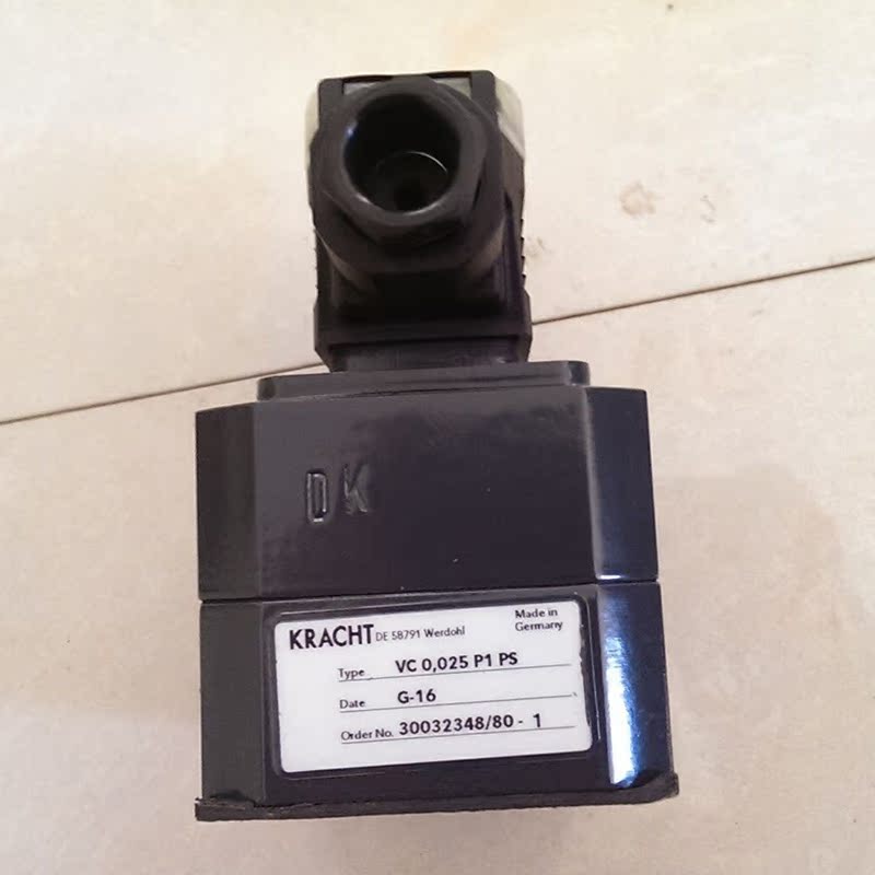 German KRACHT gear flow meter VC3F6PS