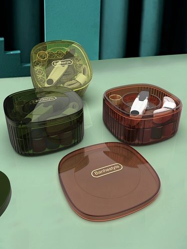 居家家 Универсальный портативный комплект, коробка для хранения, легкий роскошный стиль