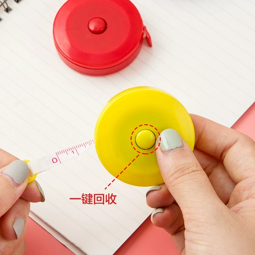 Симпатичная мини -рулетка измерение линейки измерение одежды талия.