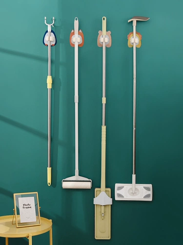 Швабра, система хранения, мультяшная мощная метла