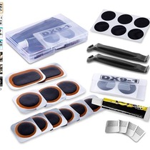 Practical cycling tire repair combination cold repair rubber tire repair tool bicycle tire puncture repair kit rubber repair box