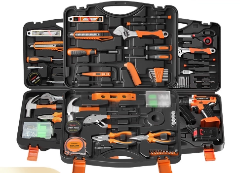 Набор инструментов для домашнего оборудования, домашний комбинированный набор для ремонта и обслуживания, полный набор бытовых инструментов