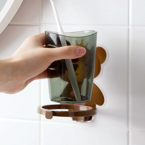 居家家 Зубная щетка, мультяшная милая система хранения, держатель для стакана, сушилка