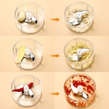 居家家 Прикрепите чесночный артефакт, чтобы потянуть чеснок, чеснок, чеснок, чеснок, чесночная дробилка вручную ударил по чесноку