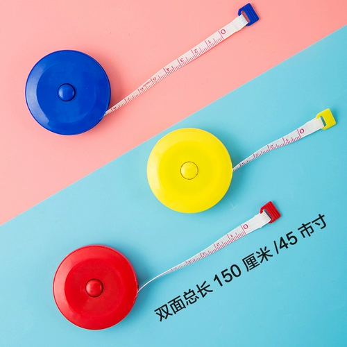 Симпатичная мини -рулетка измерение линейки измерение одежды талия.