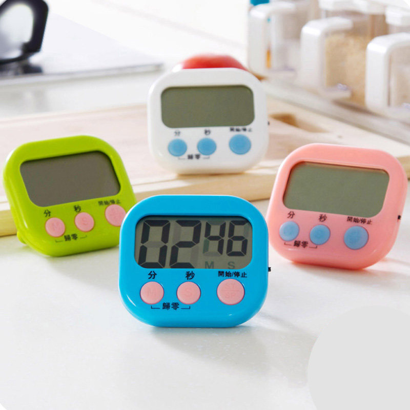 Home home baking timer Kitchen alarm clock Learning countdown Student timer reminder Question alarm clock