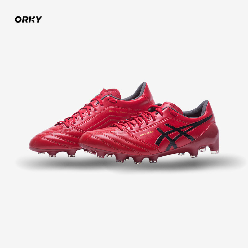 Asics Arthur LIGHT X-FLY4 kangaroo leather HG Staple Grass Football Shoes 1101A006-600