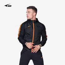 2019 autumn and winter new UCAN ruike sports hooded football jacket mens casual adult childrens windbreaker W09543
