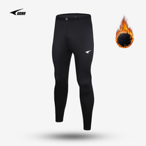 Wo Kai:Ruik velvet leggings Basketball training pants Mens football fitness running quick-drying stretch sports