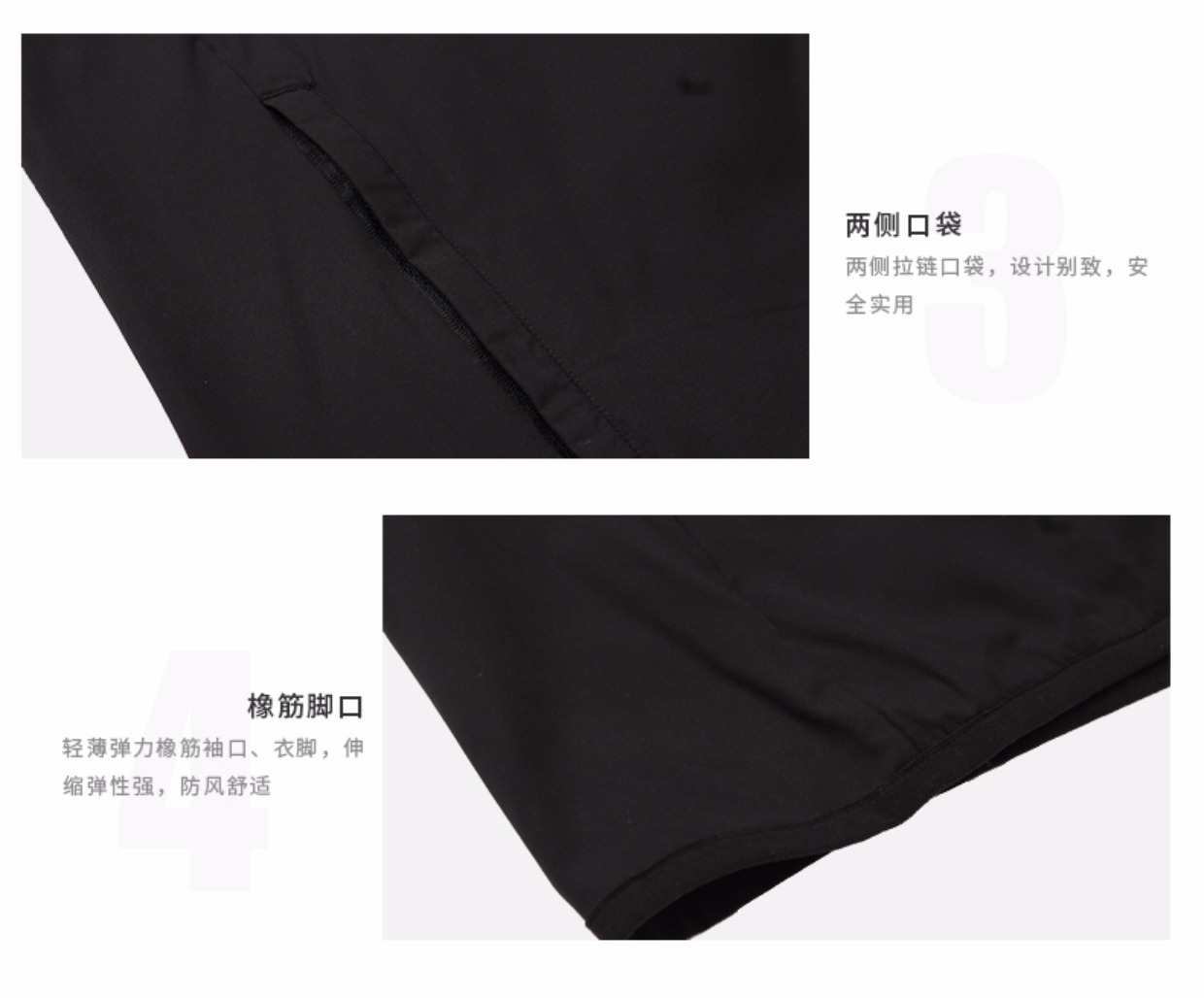 UCAN giật lại áo mới thể thao thời trang giản dị áo gió nam áo khoác dài tay đào tạo áo khoác W08326 - Áo gió thể thao áo khoác nam lining