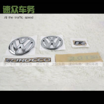 Suitable for Scirocco machine lid label trunk lid label rear label scirocco word mark 2 0TSI word mark R word mark Scirocco r