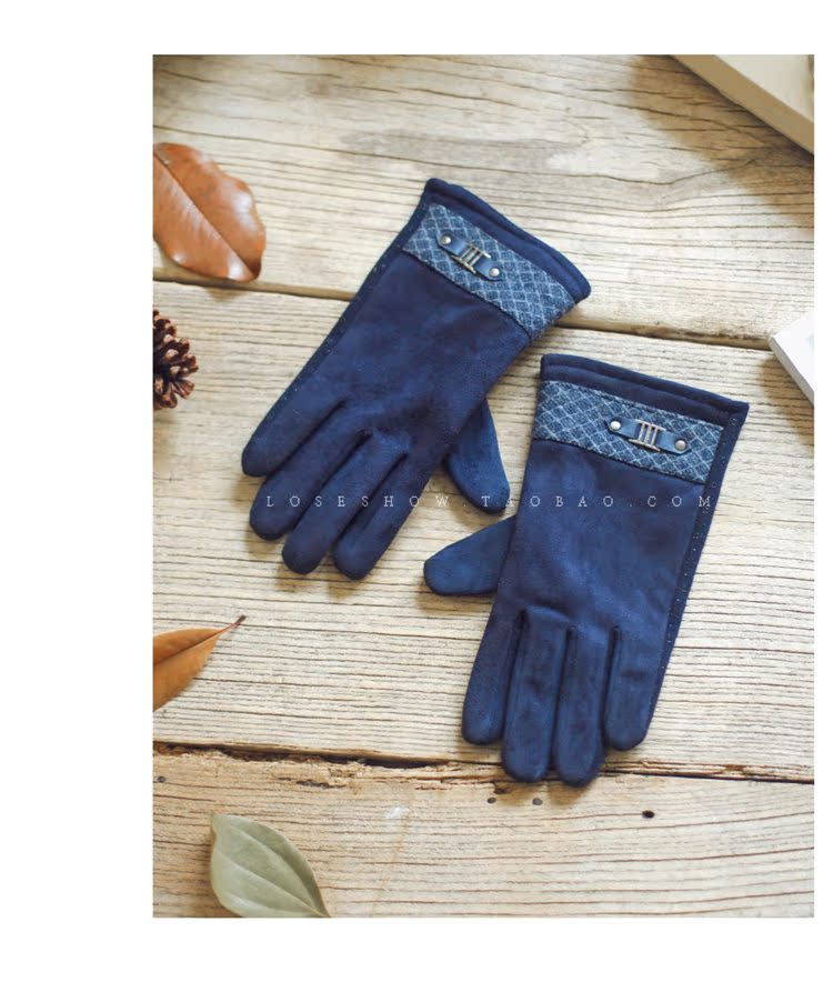 Gants pour homme en velours - Ref 2782585 Image 24