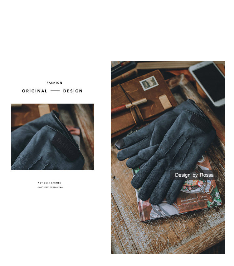 Gants pour homme en velours - Ref 2782574 Image 21