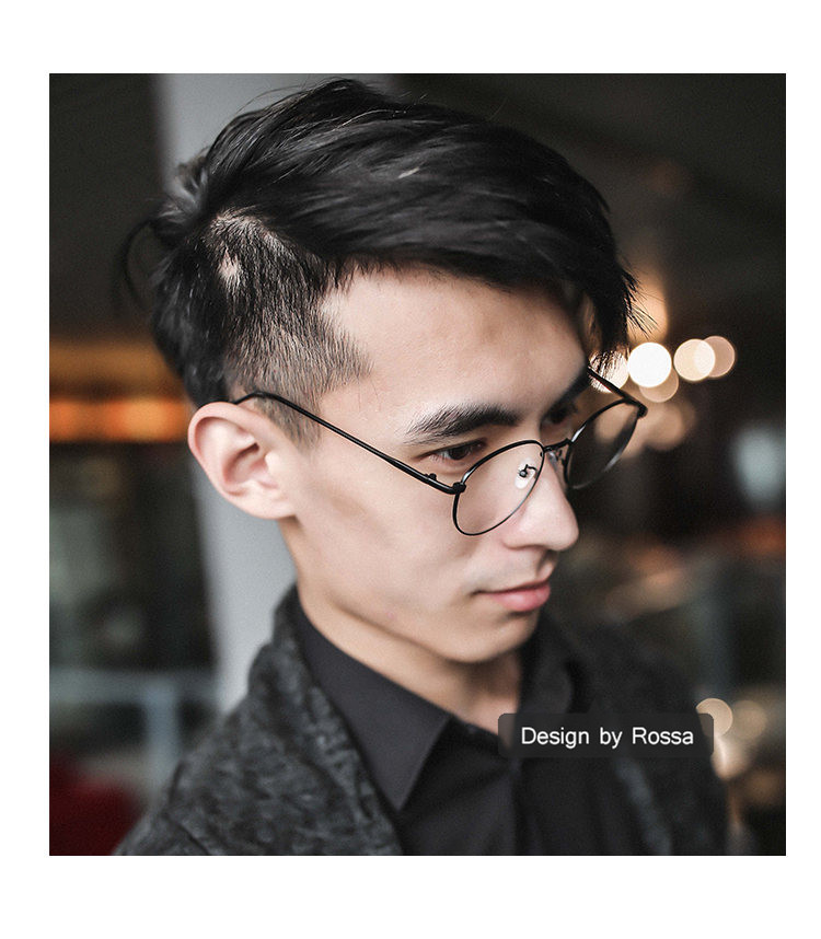 Retro Sven cặn vàng dây kính khung nữ thủy triều nam kim loại cận thị kính khung màu đỏ in phiên bản Hàn Quốc của khuôn mặt to tròn mắt kính gucci