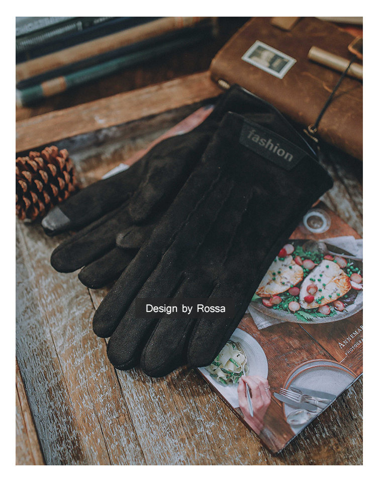 Gants pour homme en velours - Ref 2782574 Image 24