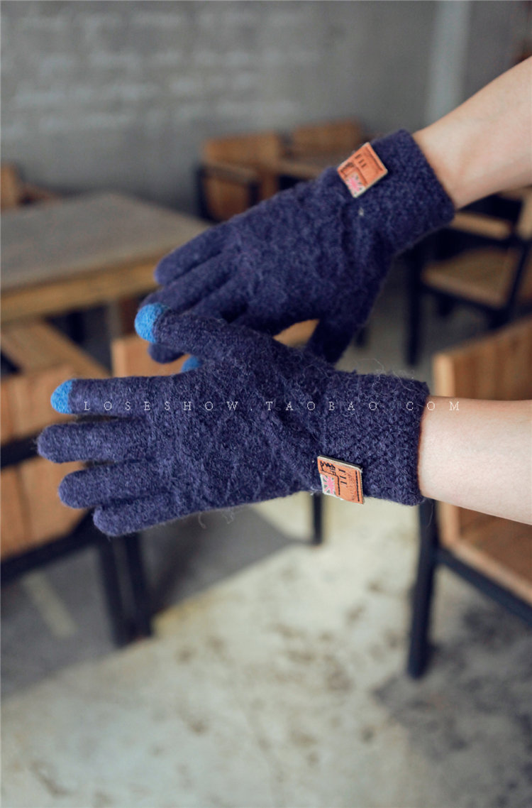 Gants pour homme en de laine - Ref 2782578 Image 12
