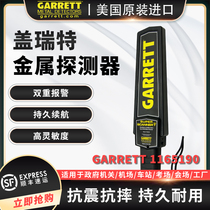 United States Garrett GARRETT1165190 Handheld Metal Detector Security Instrument High Precision Scanning Detector