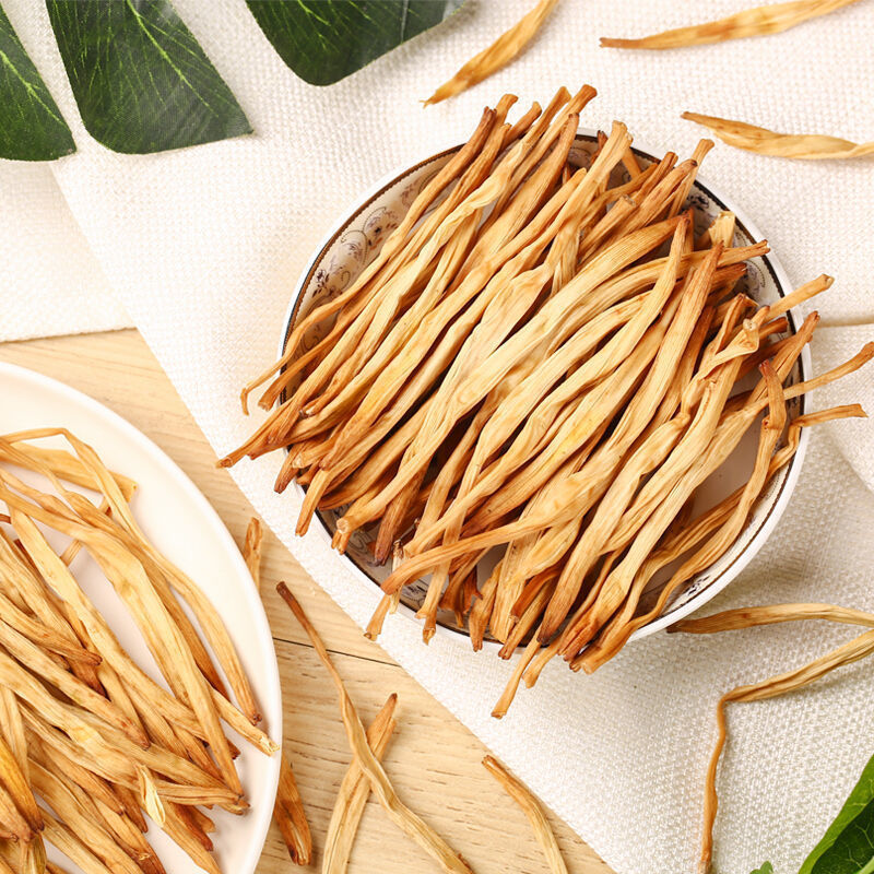 2021 new farm specialty special sulfur-free dry day lily dry commercial 500g bulk natural gold needle vegetable