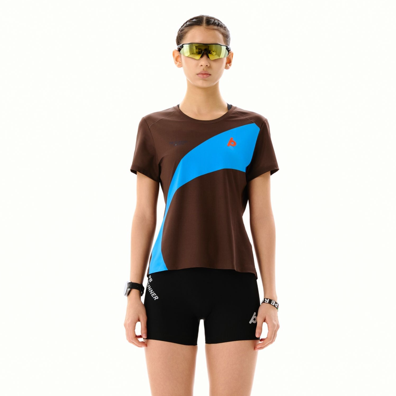 Pbrunner Urban Elite Series Short-Sleeved Marathon/Road Running Sports Quick-Drying and Ultra-Light for Men and Women Couples