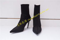 Jorya Zhuoya counter 18 winter high heel pointed boots K1680202 tag price 1580