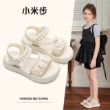 小米步 Летние сандалии, мягкая обувь для принцессы, мягкая подошва, подходит для подростков