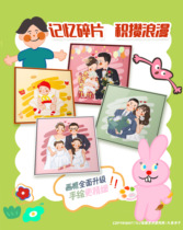 Im going to turn into a decorative painting Custom cartoon couple avatar Comic Diy Photo Photo Frame Oil Picture Frame Wedding Gift