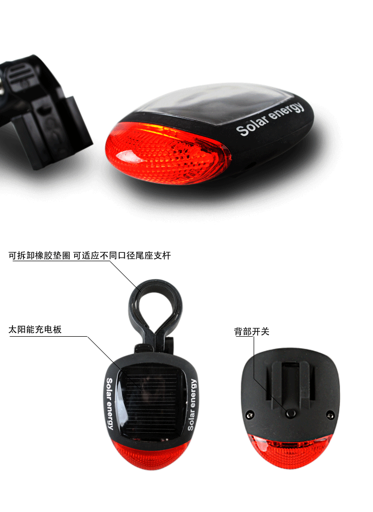 Eclairage pour vélo - Ref 2401242 Image 3