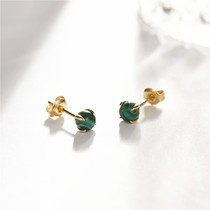 FAD Day Ensemble Light And Luxurious Jewellery 10k Gold Natural Peacock Mini Earnestle Women Ornaments Foreign Air Commute 100 lap