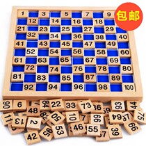 more than 100 board children 1 to 100 digital tutu enlightenment wall stickers digital ordering board Kindergarten 1 to 100 digital board