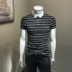 Mùa hè 2019 mới thời trang áo polo sọc nam phiên bản Hàn Quốc của áo sơ mi nhỏ Paul áo sơ mi mỏng tay ngắn ao polo