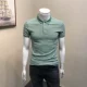 Mùa hè 2019 mới thời trang áo polo sọc nam phiên bản Hàn Quốc của áo sơ mi nhỏ Paul áo sơ mi mỏng tay ngắn ao polo