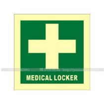 506 25Z-334127 Marine IMO sign sign MEDICAL point medicine box MEDICAL LOCKER