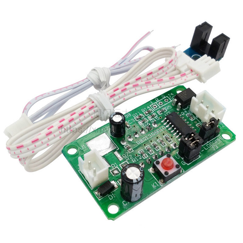 The digital display counter module has a mechanical switch with a clear button 7 5V-24V supports high and low level triggering