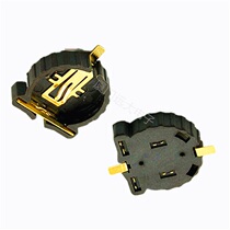 SMD CR1220 battery holder CR1220 patch button battery holder Pin gold-plated high temperature resistant 280