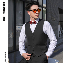 Ma Jia Men 2023 New Store, Five Sizes of Men's Vest, Best Man, Brotherhood Set, Suit, Men's Western Wedding, Groom Shirt, Suit, Horse Clip, Large Tank Top