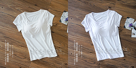 Modal cotton không có vòng thép miễn phí mặc áo ngực có đệm ngực brat cup một tay áo ngắn nữ thể thao chạm đáy ao lot nam
