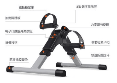 Molded thin leg artificial leg machine lean leg trainer rehabilitation mini fitness foot fitness car