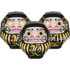 Full 68 vận chuyển mô hình giấy 3D đồ chơi búp bê Dharma đen Mô hình giấy 3D mô tả giấy DIY - Mô hình giấy mô hình gundam bằng giấy