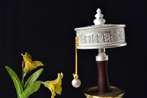 品牌直销：“嘛呢括罗”百字明纪念版手摇转经轮