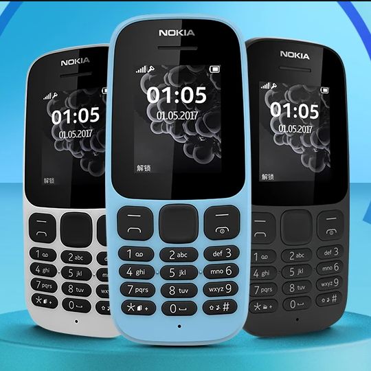 Nokia 105 TA-1010 мастерская конфиденциальный телефон, классическая кнопочная доска для учащихся начальных и средних школ