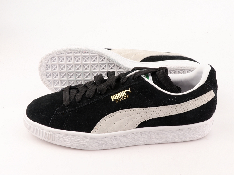 Đàn ông và phụ nữ PUMA Liu Wen Yang Yang với đoạn giày retro giản dị Suede 352634 mã bổ sung đầy đủ - Dép / giày thường giày thể thao chính hãng