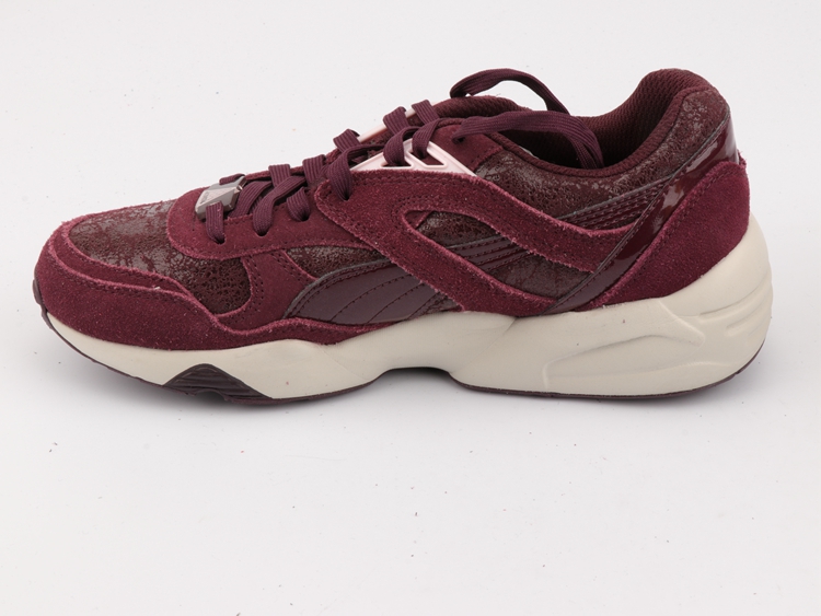 PUMA / Puma Horse Female R98 Retro Cracked Leather Trinomic Honeycomb Chạy giày đệm 361303 giay chay bo