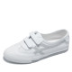 2024 Trendy Shoes Spring Versatile Style Hollow Flat Shoes Shallow Mouth Breathable White Shoes Women's Shoes Student Net Shoes